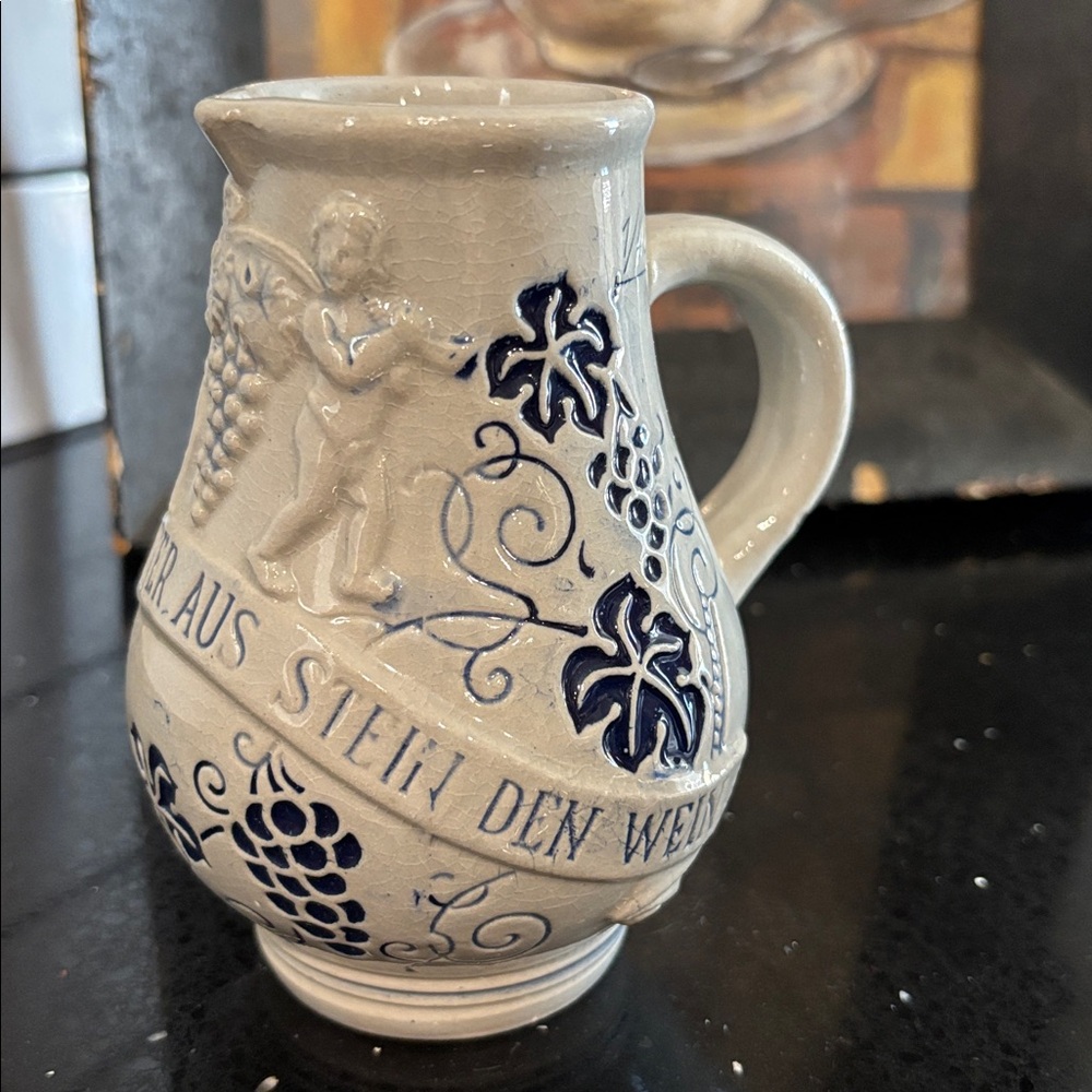 Vintage Ceramic Small Pitcher